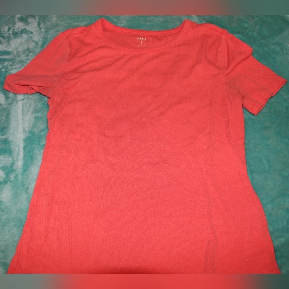 a.n.a Coral Short Sleeve Tee